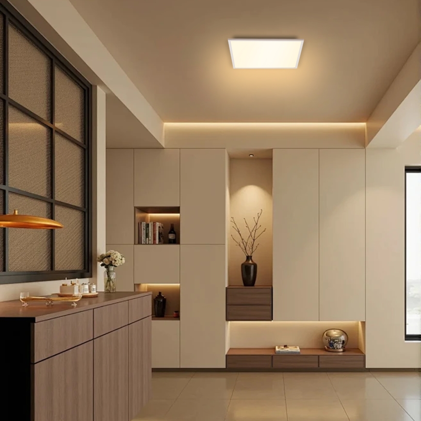 Brilagi - LED Stropna svetilka SLIMFRAME LED/25W/230V 30x30 cm bela