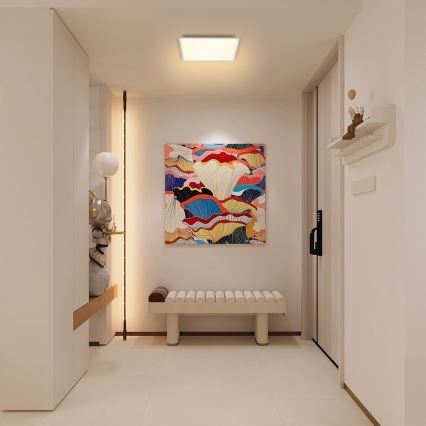 Brilagi - LED Stropna svetilka SLIMFRAME LED/25W/230V 30x30 cm bela