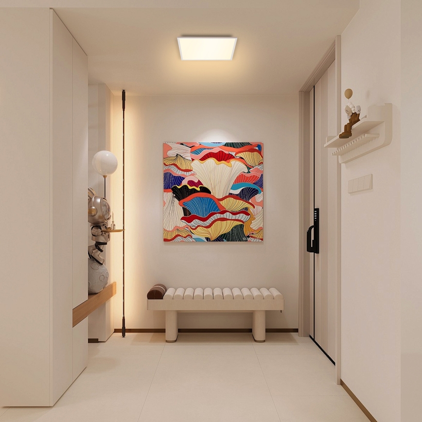 Brilagi - LED Stropna svetilka SLIMFRAME LED/25W/230V 30x30 cm bela