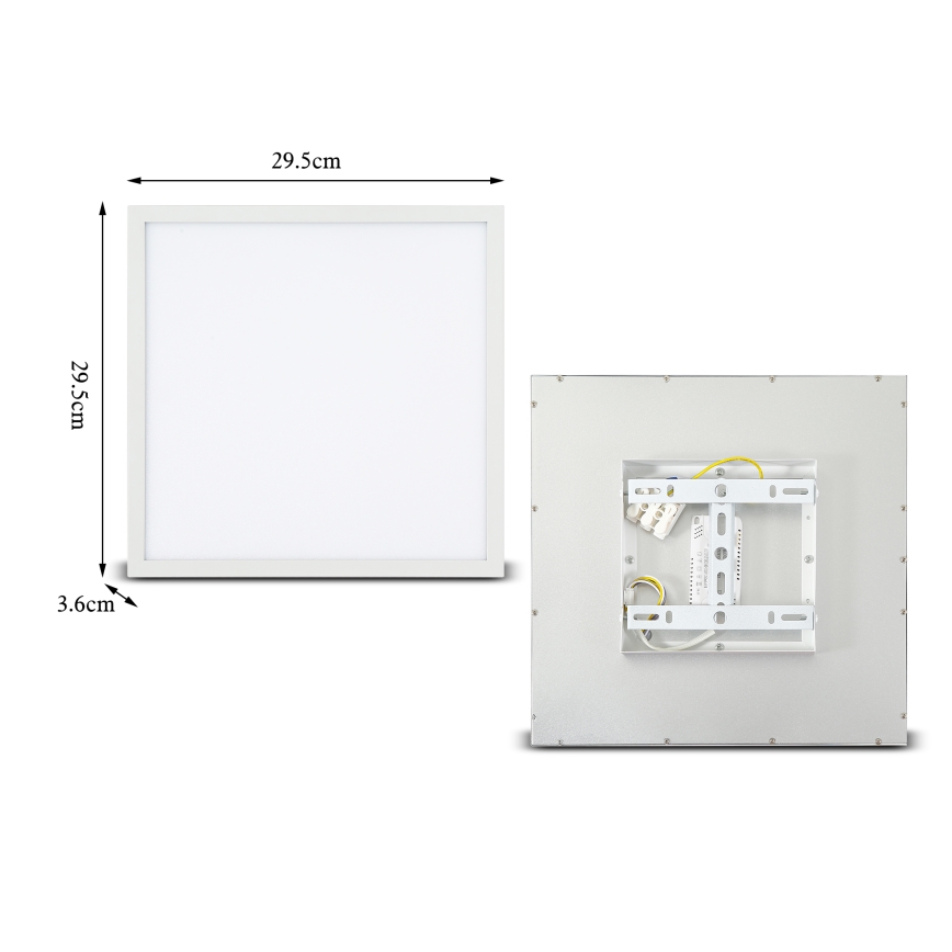 Brilagi - LED Stropna svetilka SLIMFRAME LED/25W/230V 30x30 cm bela