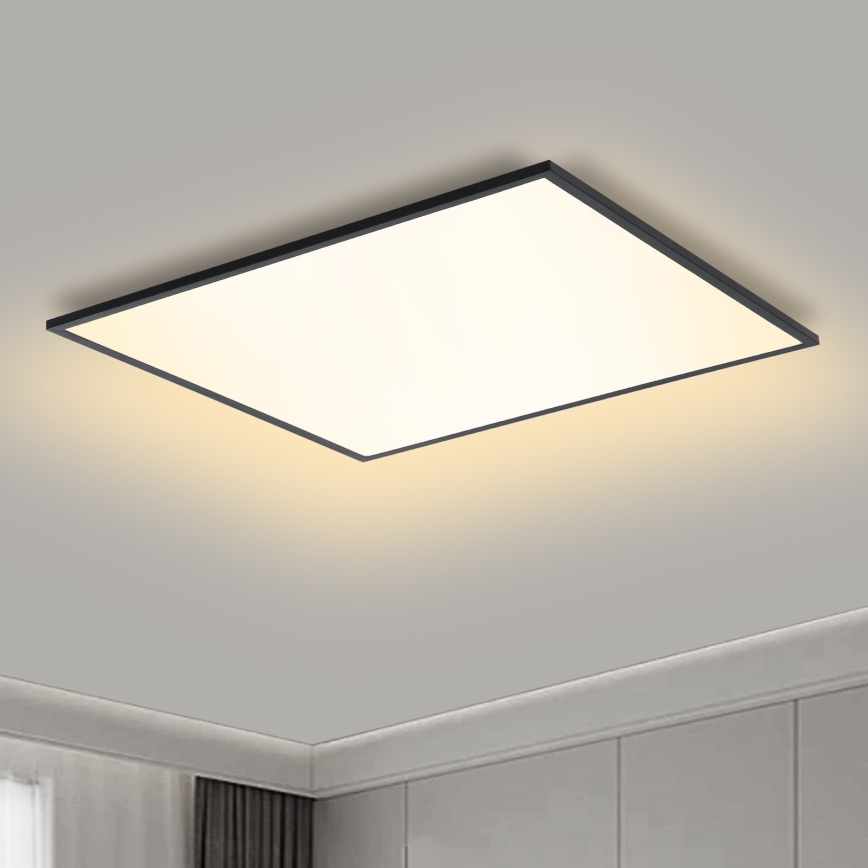 Brilagi - LED Stropna svetilka SLIMFRAME LED/58W/230V 60x60 cm črna