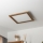 Brilagi - LED Stropna svetilka SLIMFRAME WOOD LED/36W/230V 49,5x49,5 cm rjava