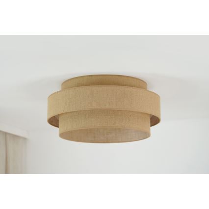 Brilagi - LED Stropna svetilka SPACE YUTE LED/12W/230V pr. 50 cm 3000K/4000K/6400K bež