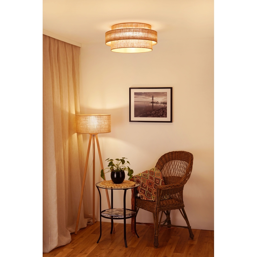 Brilagi - LED Stropna svetilka SPACE YUTE LED/12W/230V pr. 50 cm 3000K/4000K/6400K bež