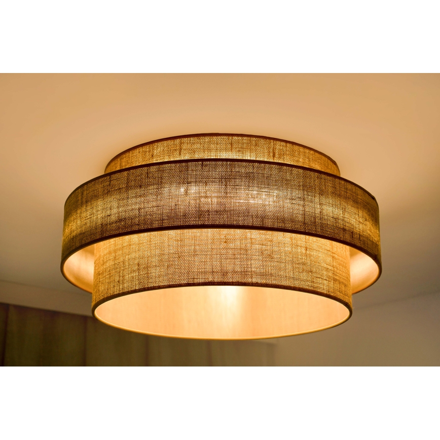 Brilagi - LED Stropna svetilka SPACE YUTE LED/12W/230V pr. 50 cm 3000K/4000K/6400K bež