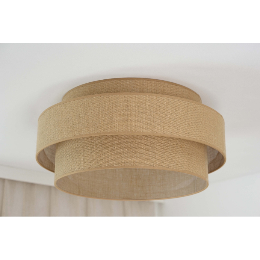 Brilagi - LED Stropna svetilka SPACE YUTE LED/12W/230V pr. 50 cm 3000K/4000K/6400K bež