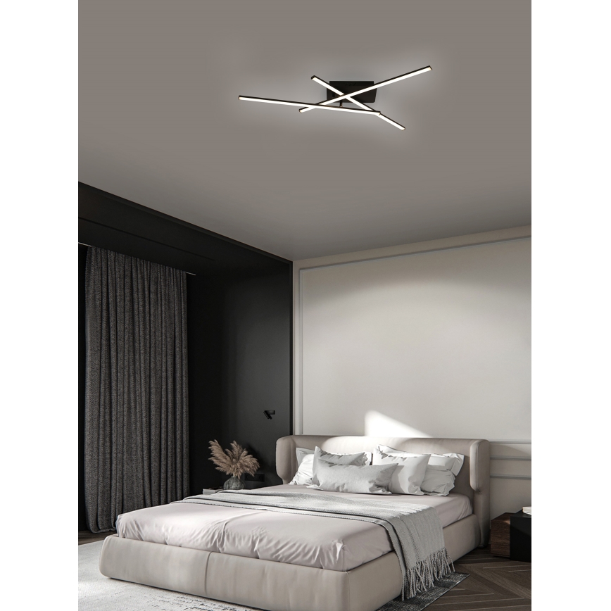 Brilagi - LED Stropna svetilka STRIPES LED/30W/230V črna