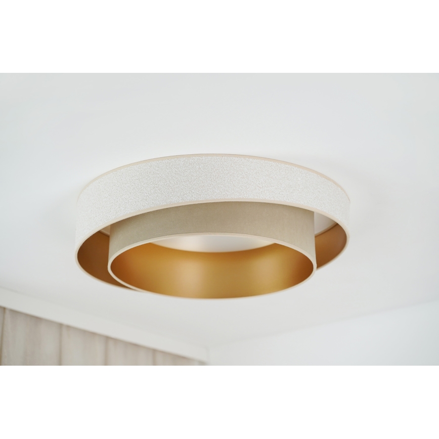Brilagi - LED Stropna svetilka VEGAS SHINE LED/24W/230V pr. 60 cm bež/krem barva