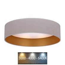 Brilagi - LED Stropna svetilka VELVET LED/12W/230V pr. 30 cm 3000K/4000K/6400K kremna/zlata