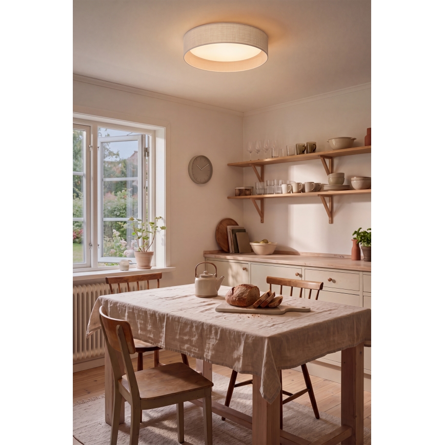 Brilagi - LED stropna svetilka VELVET SIMPLE LED/24 W/230 V 3000 K Ø 45 cm bela