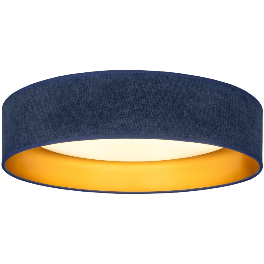 Brilagi - LED stropna svetilka VELVET SIMPLE LED/24W/230V 3000K premer 45 cm modra/zlata