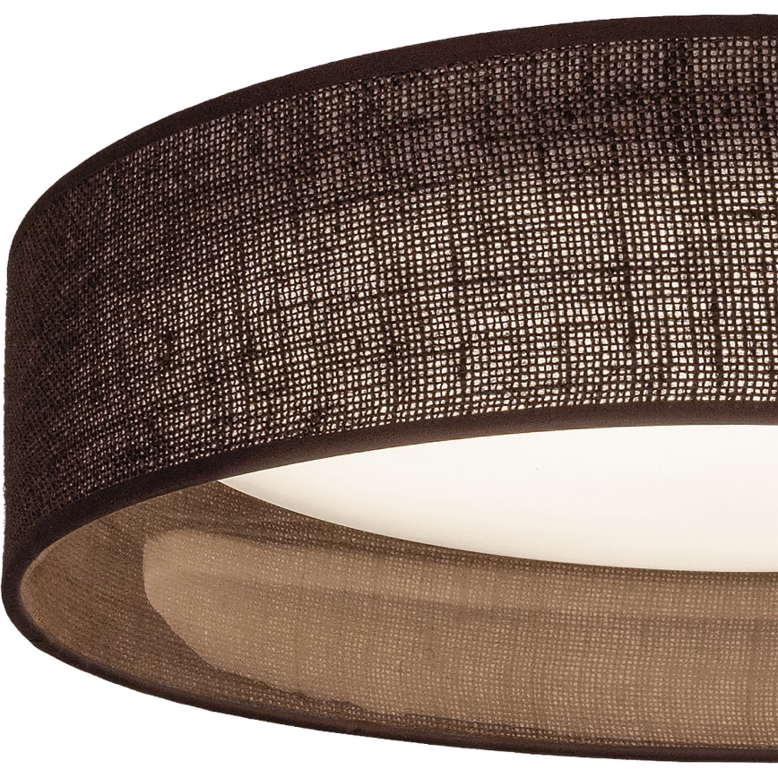 Brilagi - LED stropna svetilka VELVET SIMPLE LED/24W/230V 3000K premer 45 cm rjava