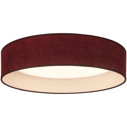 Brilagi - LED stropna svetilka VELVET SIMPLE LED/24W/230V 3000K Ø 45 cm bordo