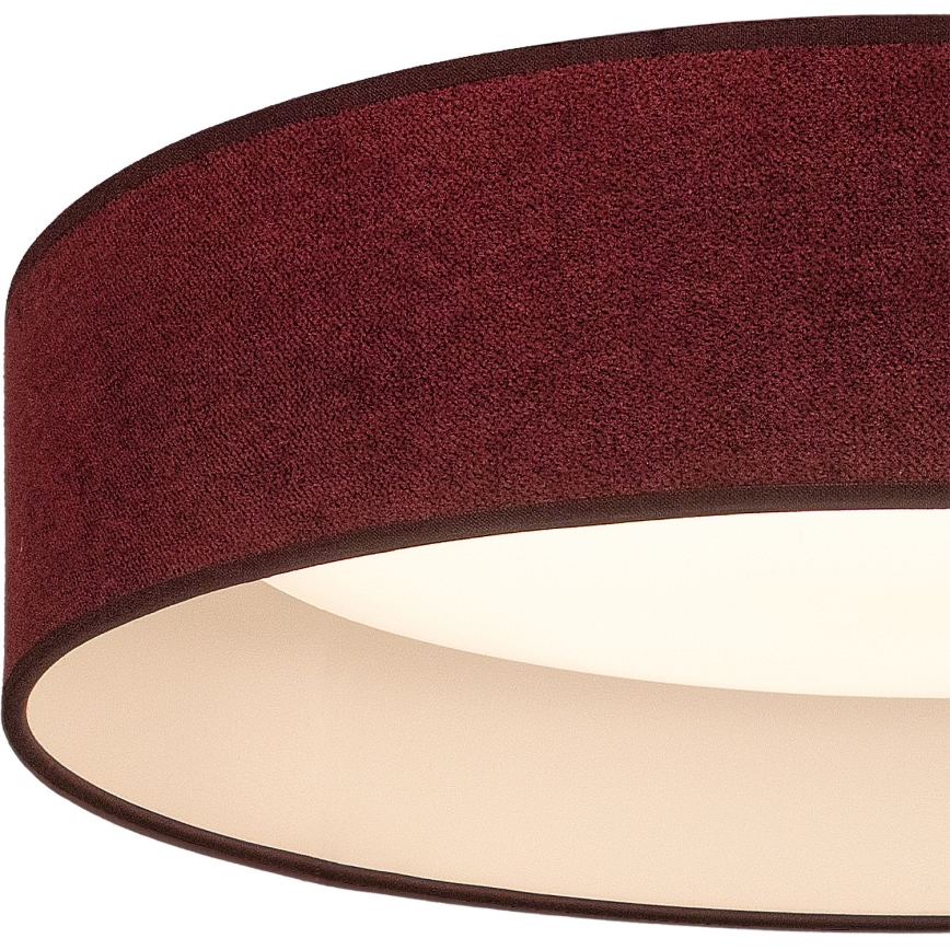 Brilagi - LED stropna svetilka VELVET SIMPLE LED/24W/230V 3000K Ø 45 cm bordo