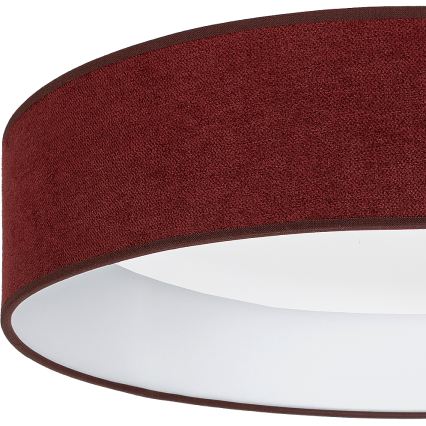 Brilagi - LED stropna svetilka VELVET SIMPLE LED/24W/230V 3000K Ø 45 cm bordo