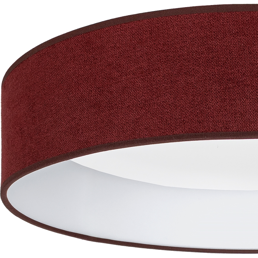 Brilagi - LED stropna svetilka VELVET SIMPLE LED/24W/230V 3000K Ø 45 cm bordo