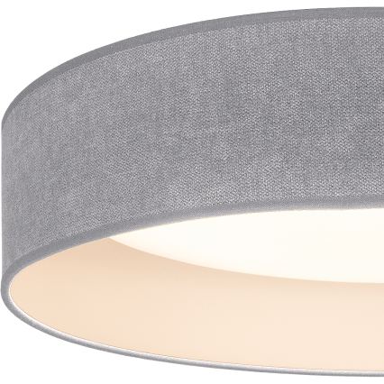 Brilagi - LED stropna svetilka VELVET SIMPLE LED/24W/230V 3000K Ø 45 cm siva