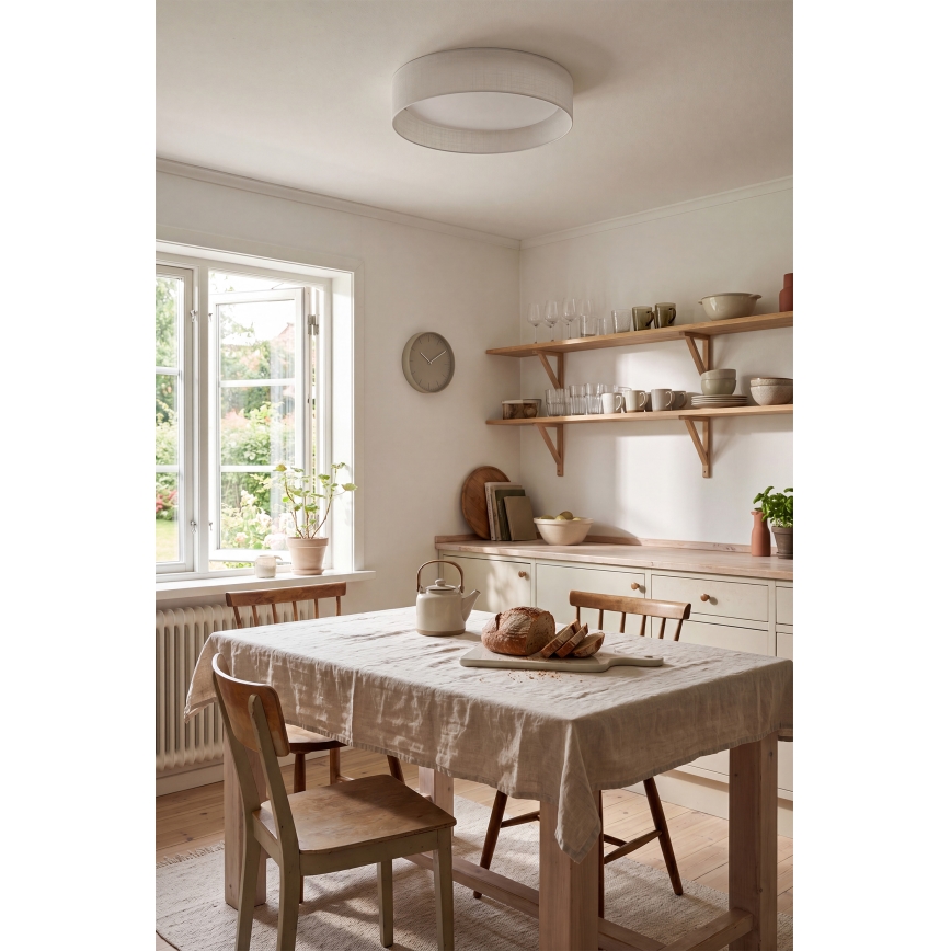 Brilagi - LED stropna svetilka VELVET SIMPLE LED/24W/230V 4000K premer 45 cm bela