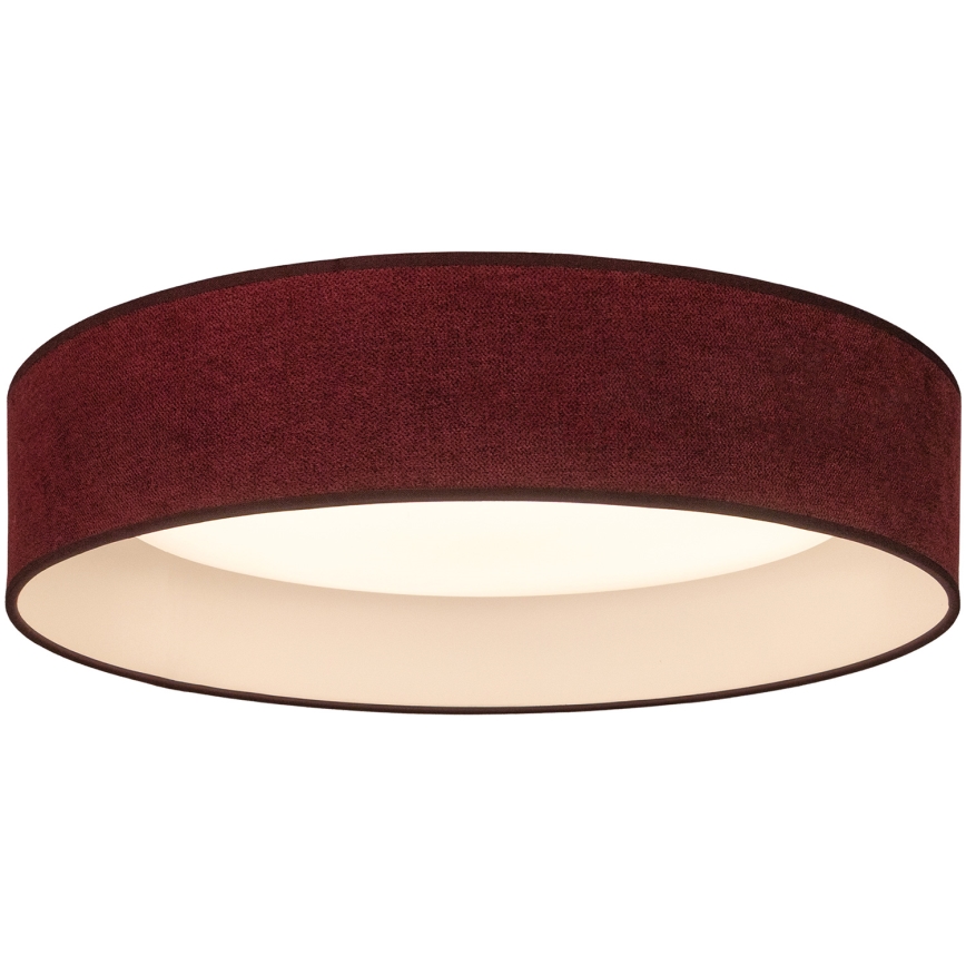 Brilagi - LED stropna svetilka VELVET SIMPLE LED/36W/230V 3000K premer 55 cm vinsko rdeča