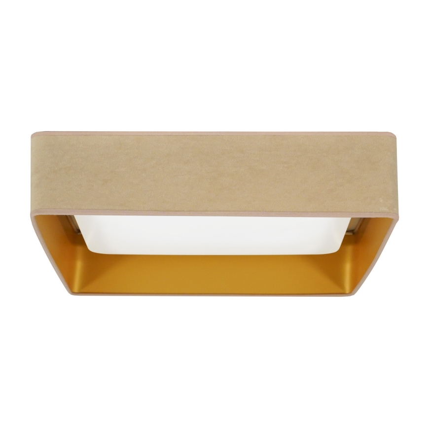 Brilagi - LED Stropna svetilka VELVET SQUARE LED/24W/230V bež