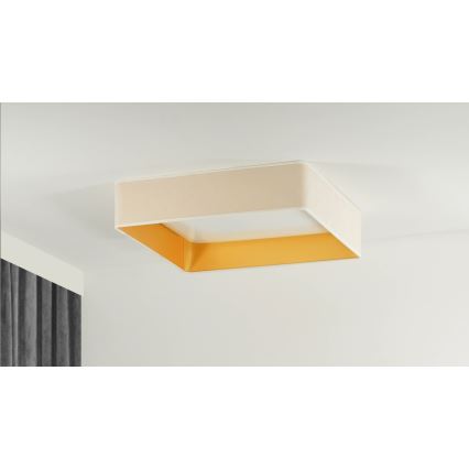 Brilagi - LED Stropna svetilka VELVET SQUARE LED/24W/230V krem barva