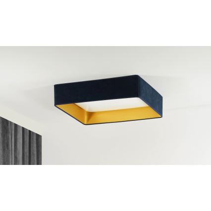 Brilagi - LED Stropna svetilka VELVET SQUARE LED/24W/230V temno modra