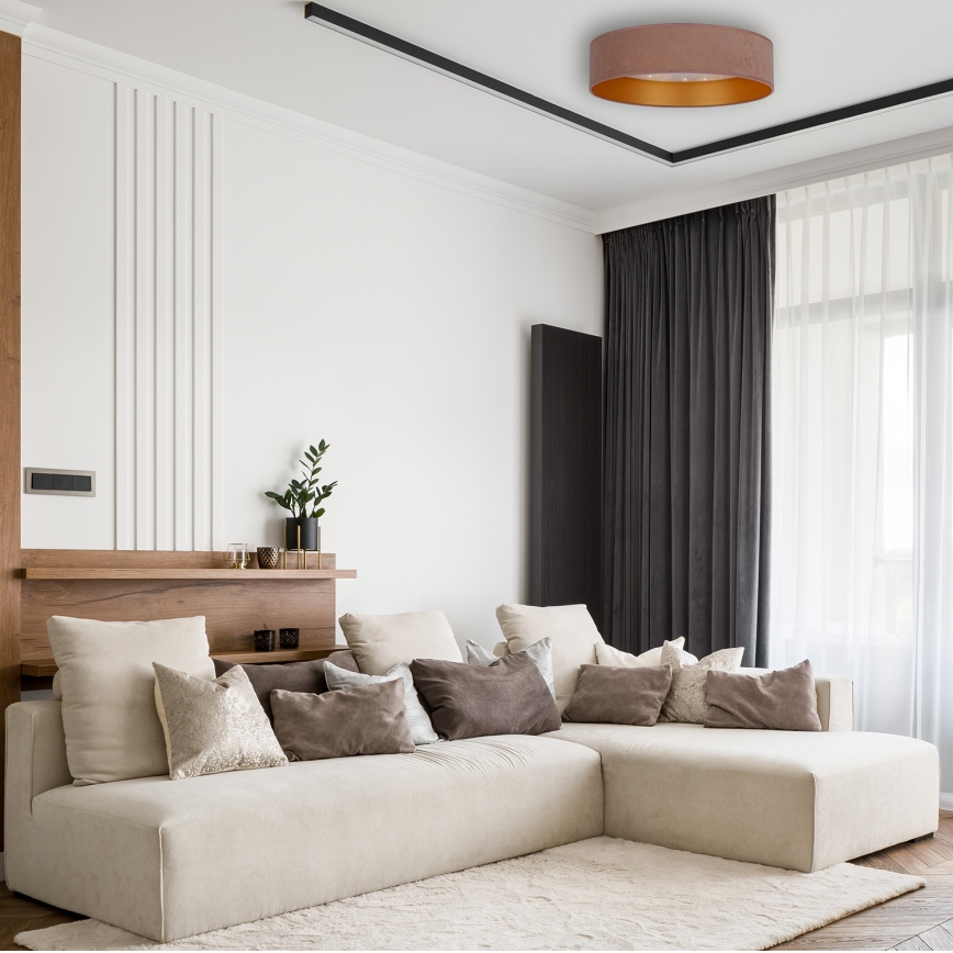 Brilagi - LED Stropna svetilka VELVET STAR LED/24W/230V pr. 40 cm 3000K/4000K/6400K bež/zlata