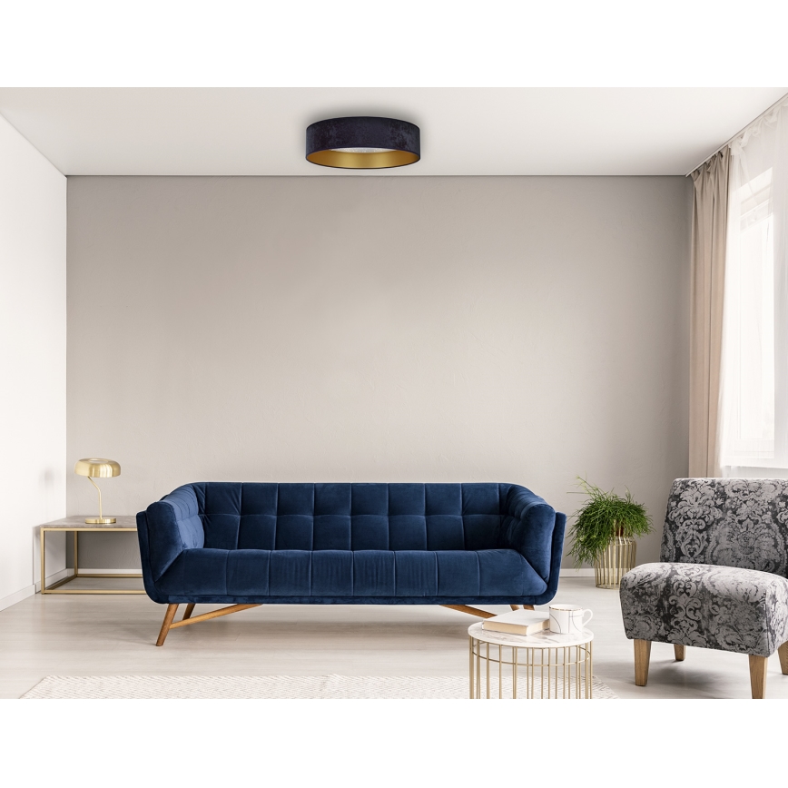 Brilagi - LED Stropna svetilka VELVET STAR LED/24W/230V pr. 40 cm 3000K/4000K/6400K modra/zlata