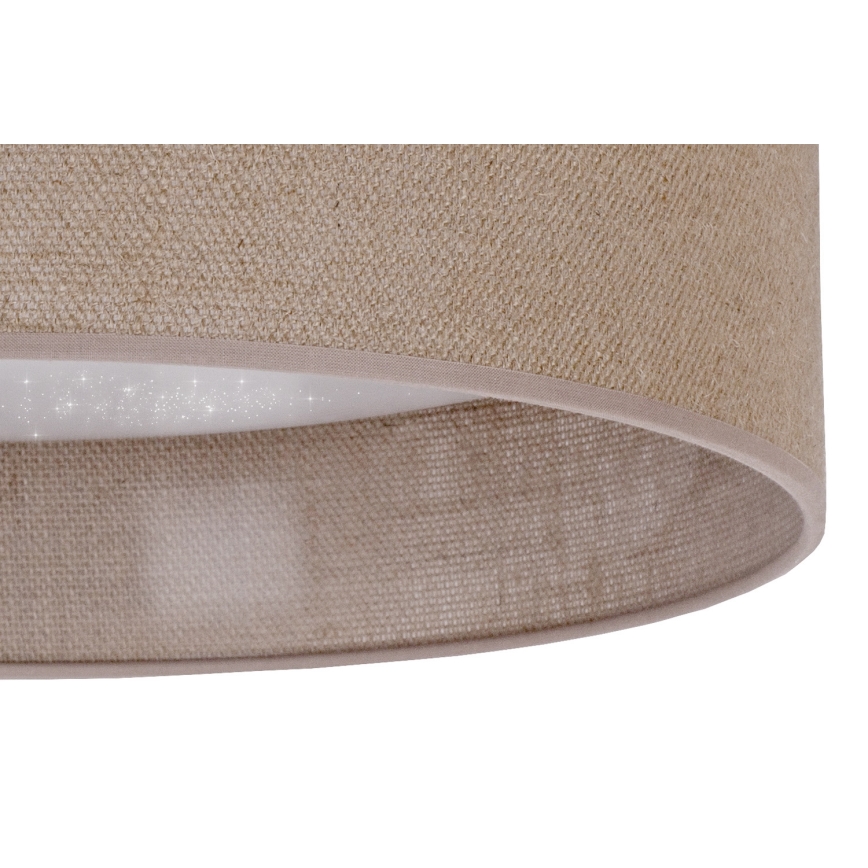Brilagi - LED Stropna svetilka VELVET STAR LED/24W/230V pr. 40 cm 3000K/4000K/6400K rjava