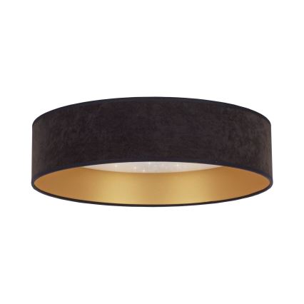 Brilagi - LED Stropna svetilka VELVET STAR LED/36W/230V pr. 55 cm 3000K/4000K/6400K črna/zlata