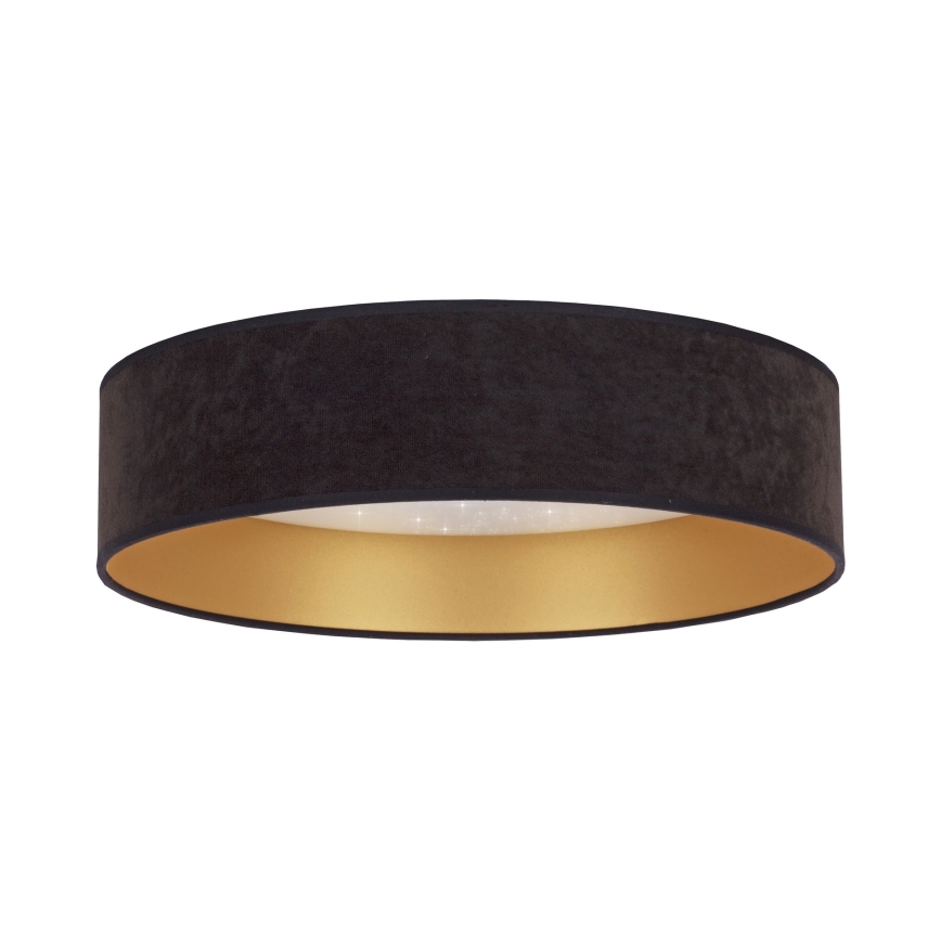 Brilagi - LED Stropna svetilka VELVET STAR LED/36W/230V pr. 55 cm 3000K/4000K/6400K črna/zlata