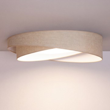BRILAGI - LED stropna svetilka VELVET TWIST LED/24W/230V 4000K, premer 55 cm, bež