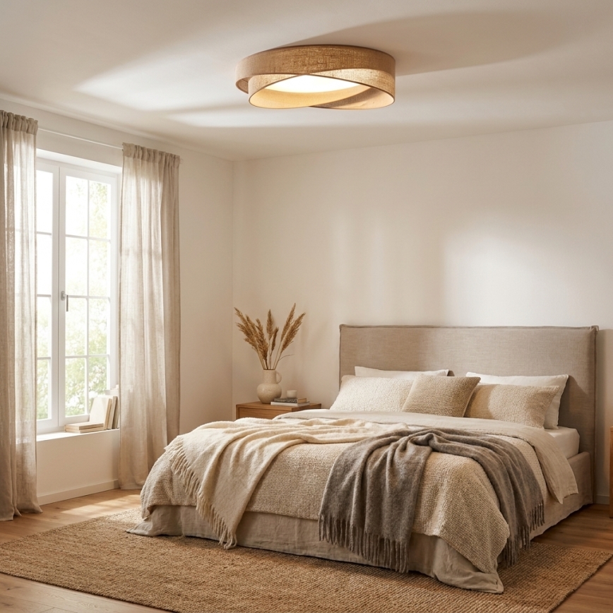 BRILAGI - LED stropna svetilka VELVET TWIST LED/24W/230V 4000K premer 55 cm bež