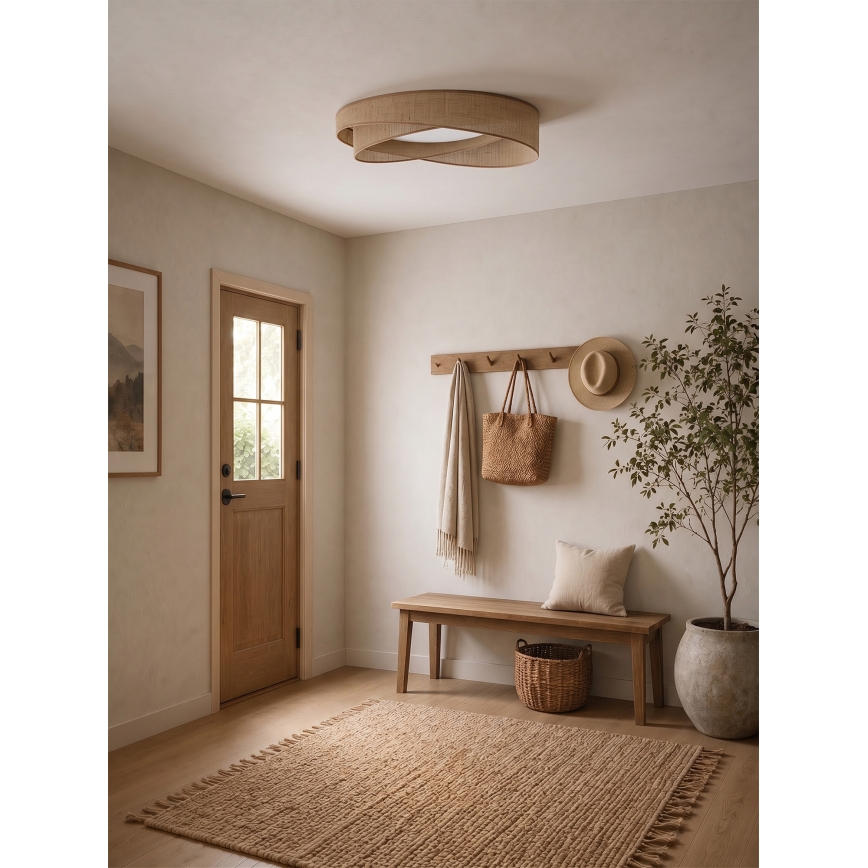 BRILAGI - LED stropna svetilka VELVET TWIST LED/24W/230V 4000K premer 55 cm bež