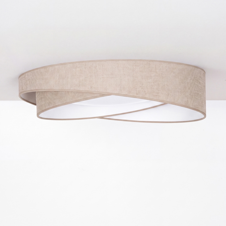BRILAGI - LED stropna svetilka VELVET TWIST LED/24W/230V 4000K premer 55 cm bež