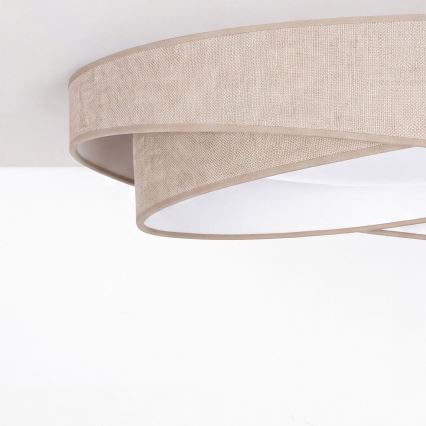 BRILAGI - LED stropna svetilka VELVET TWIST LED/24W/230V 4000K premer 55 cm bež
