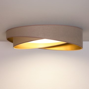 BRILAGI - LED stropna svetilka VELVET TWIST LED/24W/230V 4000K premer 55 cm bežna/zlata