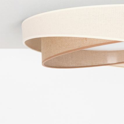 BRILAGI - LED stropna svetilka VELVET TWIST LED/24W/230V 4000K premer 55 cm kremna/bež