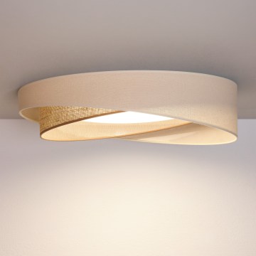 BRILAGI - LED stropna svetilka VELVET TWIST LED/24W/230V 4000K premer 55 cm kremna/bež