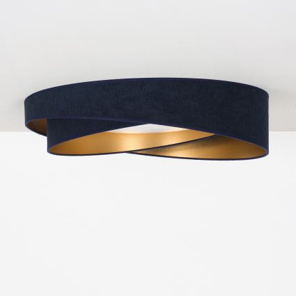 BRILAGI - LED stropna svetilka VELVET TWIST LED/24W/230V 4000K premer 55 cm modra/zlata