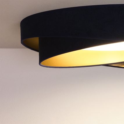 BRILAGI - LED stropna svetilka VELVET TWIST LED/24W/230V 4000K premer 55 cm modra/zlata