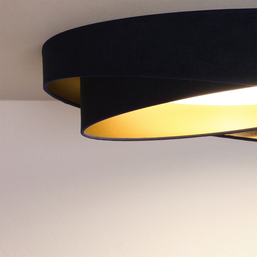 BRILAGI - LED stropna svetilka VELVET TWIST LED/24W/230V 4000K premer 55 cm modra/zlata