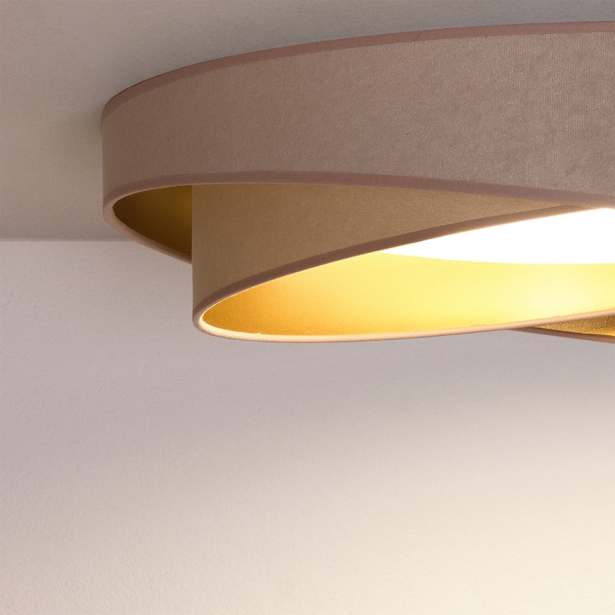 BRILAGI - LED stropna svetilka VELVET TWIST LED/24W/230V 4000K premer 55 cm bežna/zlata