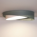BRILAGI - LED stropna svetilka VELVET TWIST LED/24W/230V 4000K Ø 55 cm zelena/bela