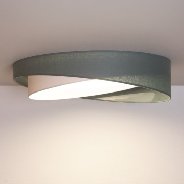BRILAGI - LED stropna svetilka VELVET TWIST LED/24W/230V 4000K Ø 55 cm zelena/bela