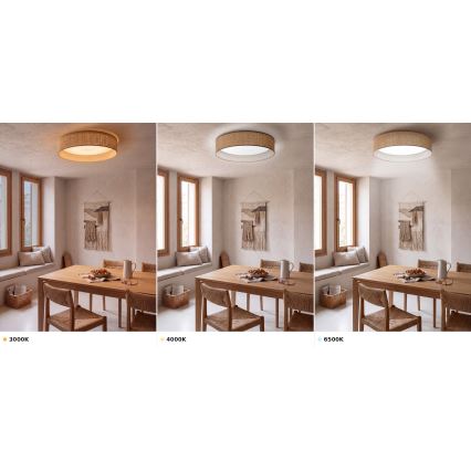 Brilagi - LED stropna svetilka VELVET VARI LED/24W/230V 3000/4000/6500K premer 45 cm bež