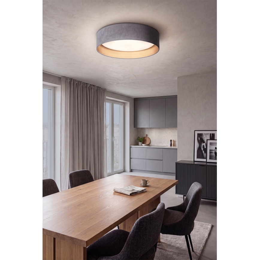 Brilagi - LED stropna svetilka VELVET VARI LED/24W/230V 3000/4000/6500K premer 45 cm siva/zlata