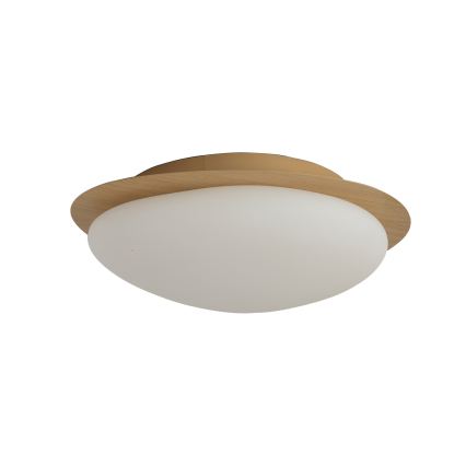 Brilagi - LED stropna svetilka VISBY WOOD LED/18W/230V premer 38 cm rjava