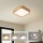 Brilagi - LED stropna svetilka WOODLINE SQUARE LED/32W/230V 3000/4000/6000K hrast 30x30 cm