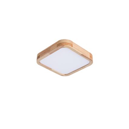 Brilagi - LED stropna svetilka WOODLINE SQUARE LED/32W/230V 3000/4000/6000K hrast 30x30 cm